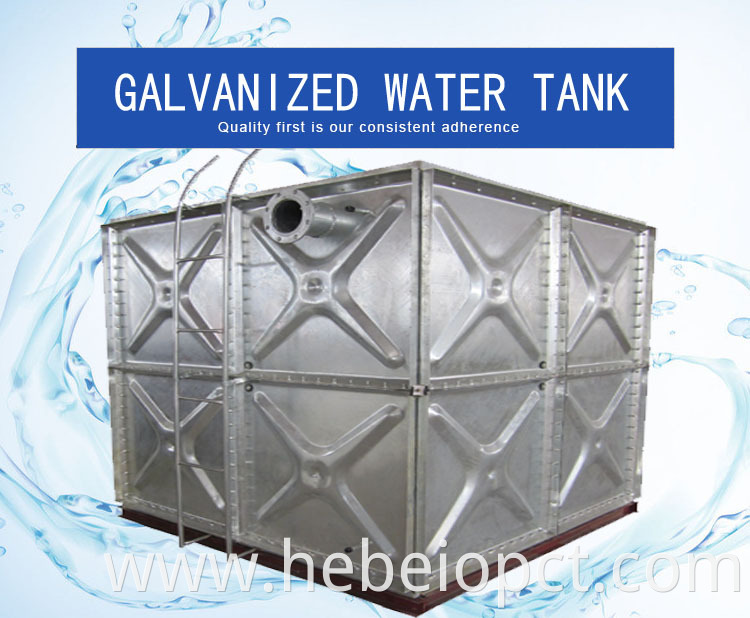 1 cubic meter farms galvanized steel bolts joint fire water storage tanks 1,000 liters